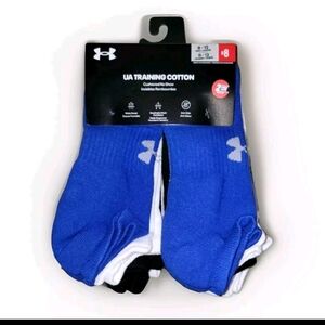 Under Armour UA TRAINING COTTON 8 pair bundle (4 white 2 black 2 blue)